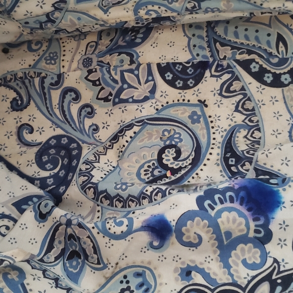 Vera Bradley Quilted Blue Jean Tote - Picture 5 of 5